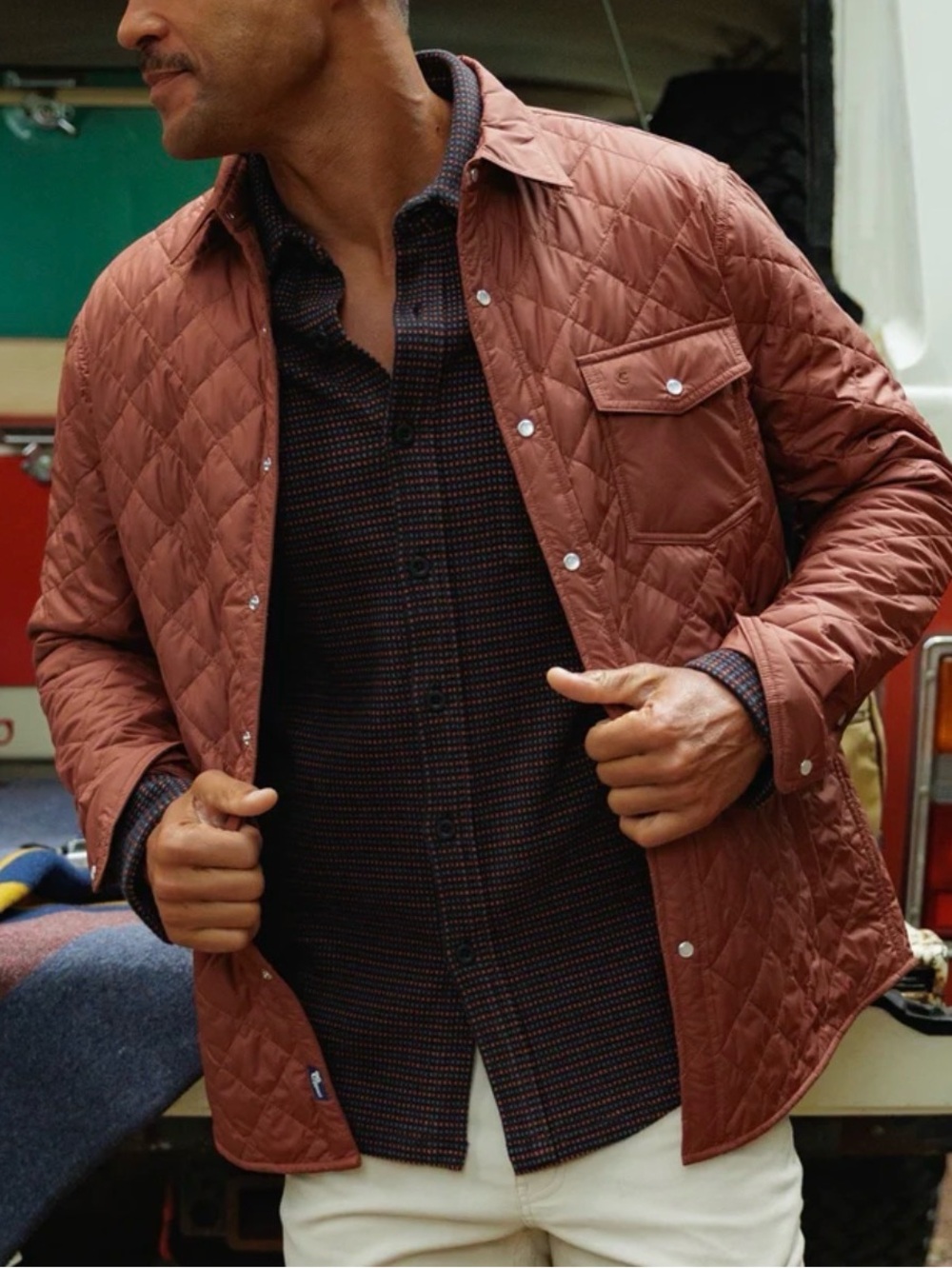 Criquet Quilted Men's Jacket - Lightweight